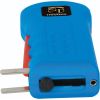 80,000,000 volt MultiGuard Stun Gun Alarm and Flashlight with Built in Charger Blue