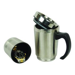 Stainless Steel Coffee Mug Diversion safe