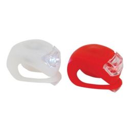 Safe Steps LED Clip On Shoe Lights for Runners Blue