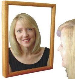 Wood Finish Mirror Hidden 1080p HD Camera