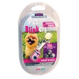 Pink & Jade Pet Blinker Pet Safety Light